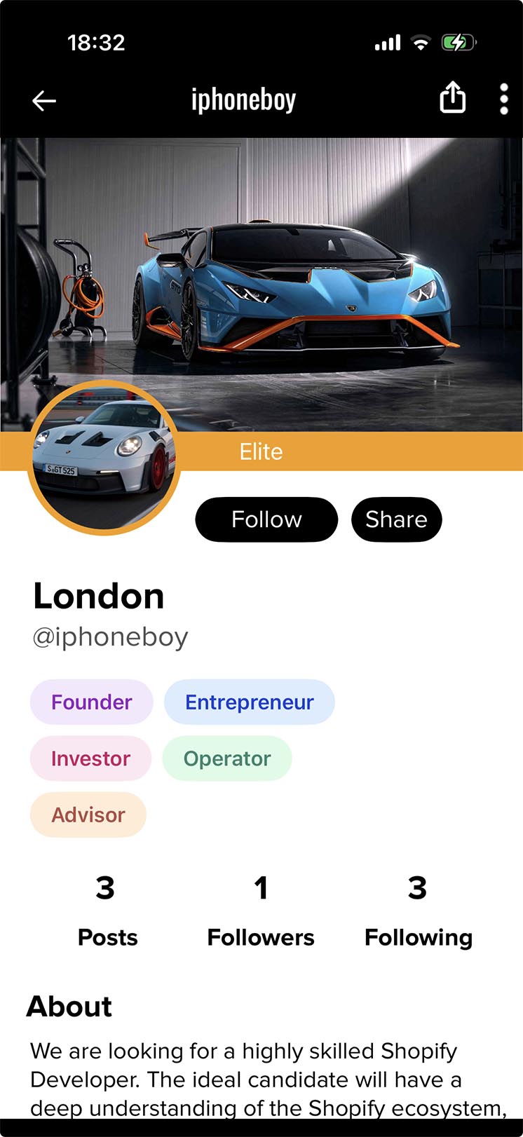User Profile
