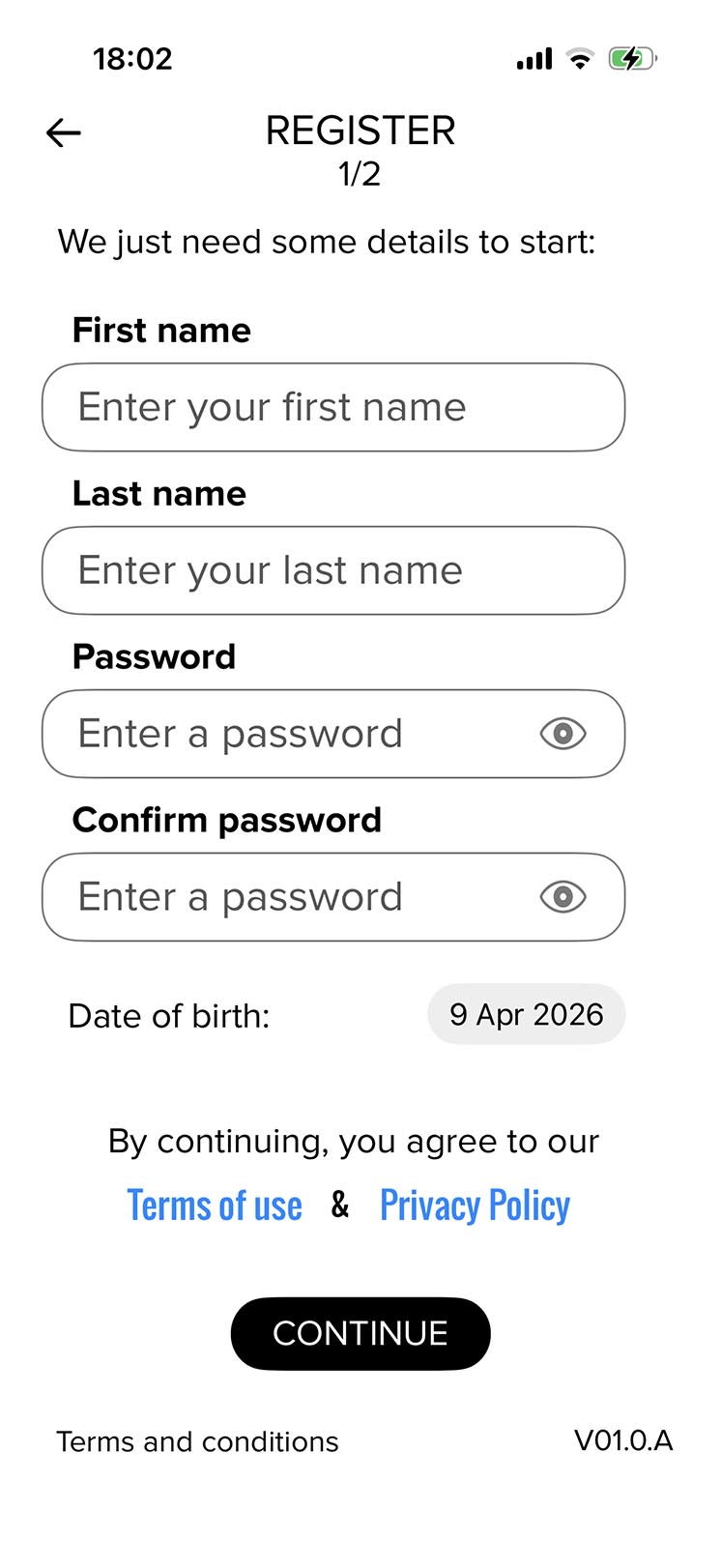 Registration